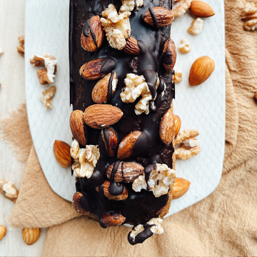 Budín de Almendras y Chocolate