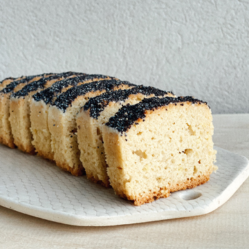 Budín de Limón y Amapola