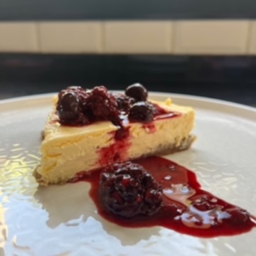 Cheesecake frutos rojos (chica)