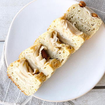 Budín de Manzana Verde